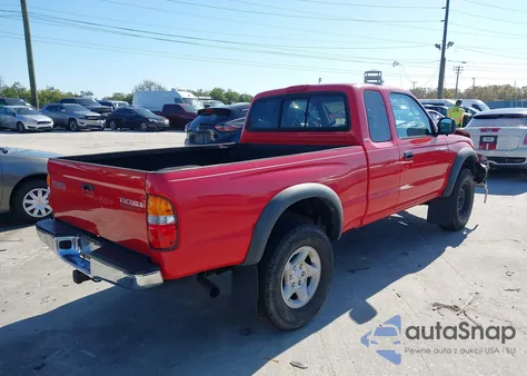 2001 Toyota Tacoma Prerunner V6 z USA, uszkodzony, nr VIN 5TESN92N21Z719341